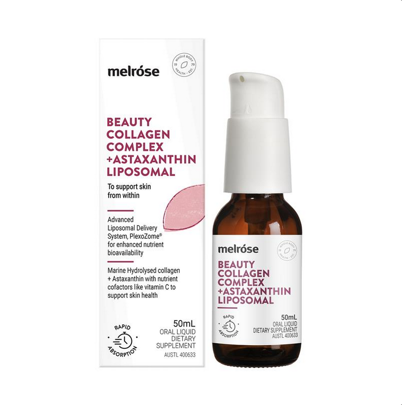 Melrose Liposomal Beauty Collagen Complex Oral Liquid 50mL Better Value Pharmacy