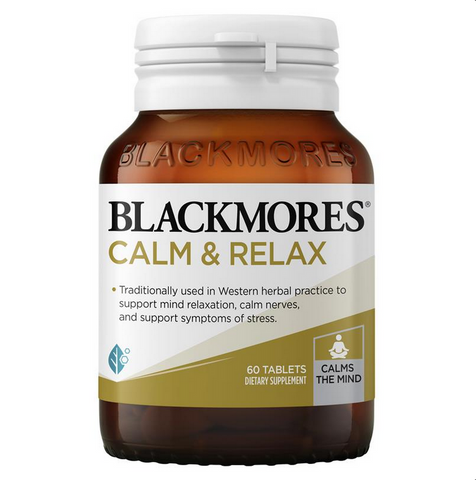 Blackmores Calm & Relax 60 Tablets Blackmores Calm & Relax 60 Tablets