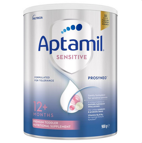 Aptamil Prosyneo Sensitive Stage 3 Premium Toddler Nutritional Supplement 12+ Months 900g Aptamil Prosyneo Sensitive Stage 3 Premium Toddler Nutritional Supplement 12+ Months 900g