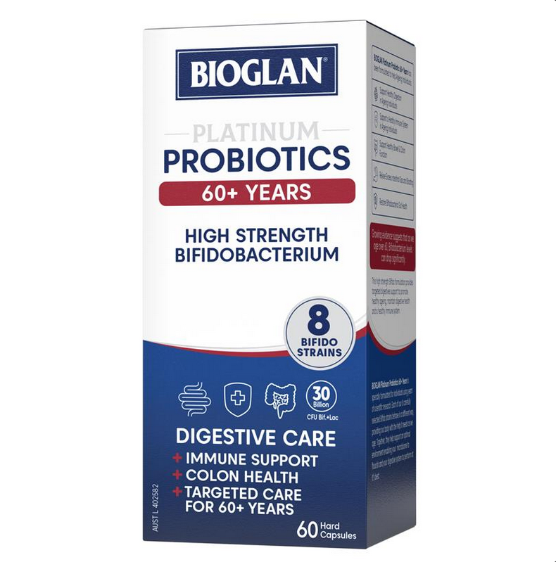 Bioglan Platinum Probiotics 100 Billion – Ultimate Strength Value Pack 60 Capsules