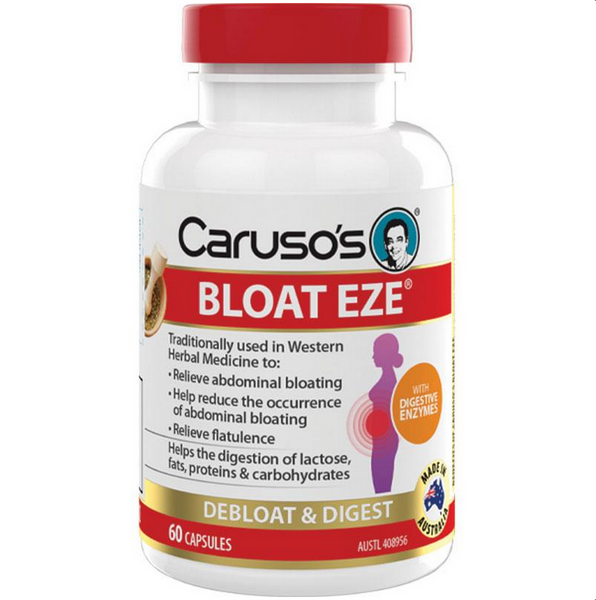 Caruso s Bloat Eze 60 Capsules Better Value Pharmacy