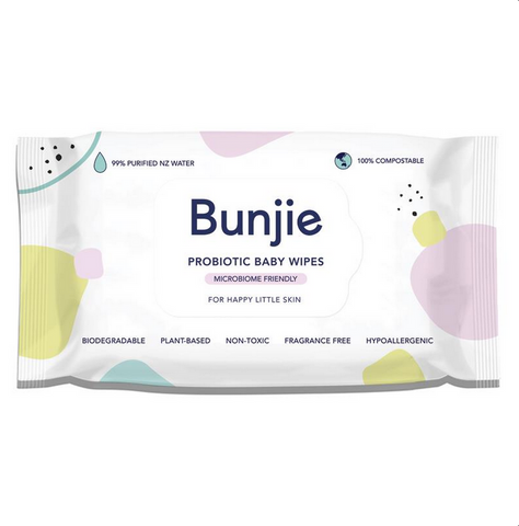 Bunjie Probiotic Baby Wipes 80 Pack Bunjie Probiotic Baby Wipes 80 Pack
