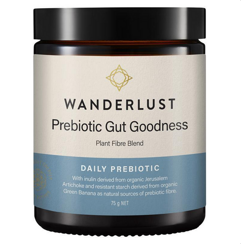 Wanderlust Prebiotic Gut Goodness Jar 75g Wanderlust Prebiotic Gut Goodness Jar 75g