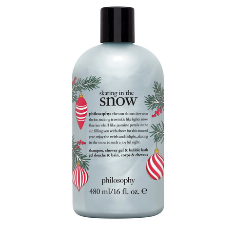 Philosophy Skating In The Snow Shampoo, Shower Gel & Bubble Bath 480mL Philosophy Skating In The Snow Shampoo, Shower Gel & Bubble Bath 480mL