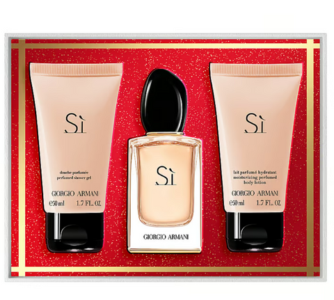 Giorgio Armani Si Eau de Parfum 50mL 3 Piece Set Giorgio Armani Si Eau de Parfum 50mL 3 Piece Set