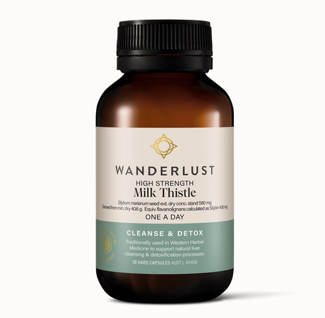 Wanderlust High Strength Milk Thistle 30 Capsules