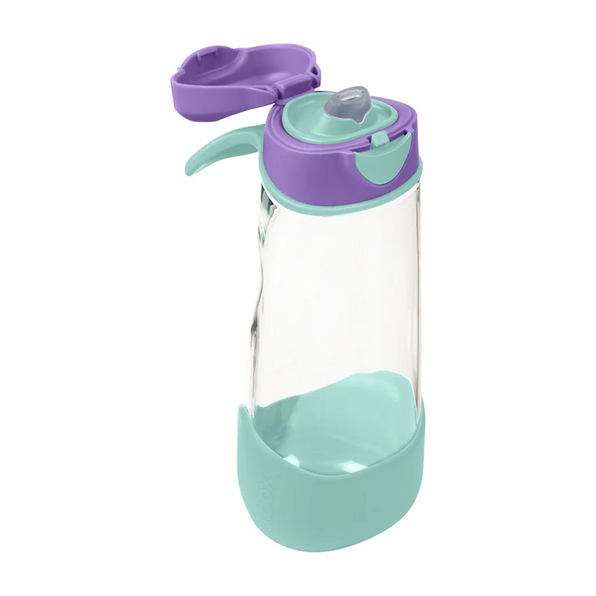 B.Box Sport Spout 600mL Bottle - Lilac Pop