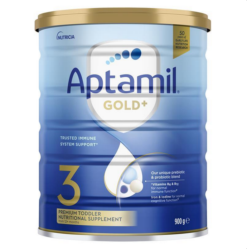 Aptamil Gold+ 3 Toddler Nutritional Supplement From 1 Year 900g Aptamil Gold+ 3 Toddler Nutritional Supplement From 1 Year 900g