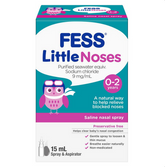 Fess Little Noses Saline Nose Spray + Aspirator 15mL