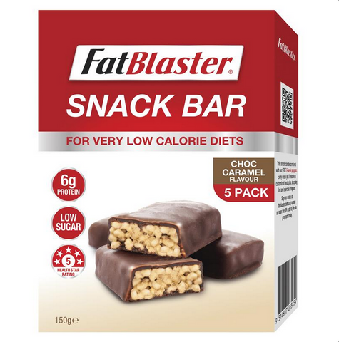 Naturopathica Fatblaster Chocolate Caramel Crunch Bar 5 x 30g Naturopathica Fatblaster Chocolate Caramel Crunch Bar 5 x 30g
