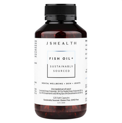 JSHEALTH Fish Oil + 120 Capsules JSHEALTH Fish Oil + 120 Capsules