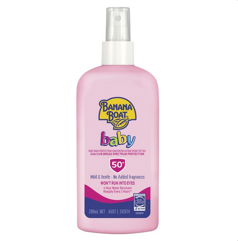 Banana Boat SPF 50+ Baby 200mL Spray