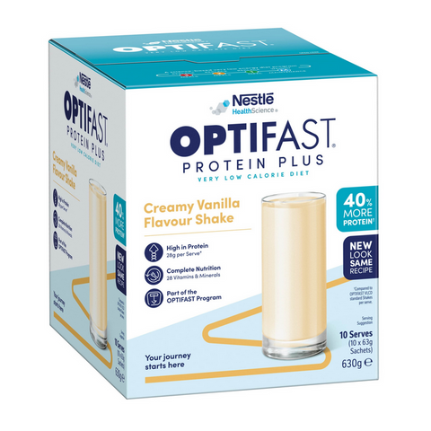 Optifast VLCD Protein Plus Creamy Vanilla Flavour Shakes 63g x 10 Sachets Optifast VLCD Protein Plus Creamy Vanilla Flavour Shakes 63g x 10 Sachets