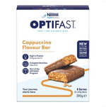 OPTIFAST VLCD Bar Cappuccino - 6 x 65g 390g (Expiry 11/25)