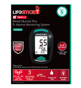 LifeSmart Blood Glucose Plus β-Ketone Monitoring System (Non Bluetooth Meter)