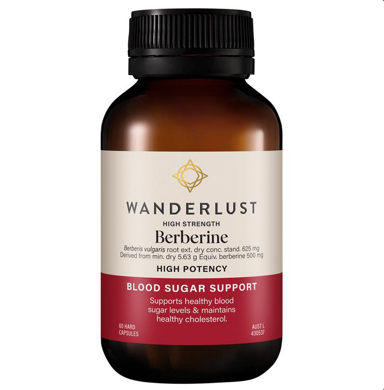 Wanderlust High Strength Berberine 60 Capsules