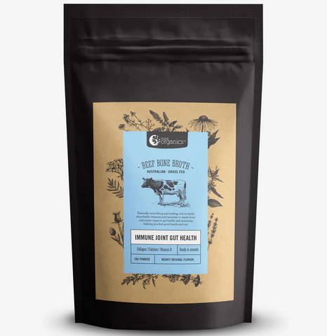 Nutra Organics Beef Bone Broth Hearty Original 1kg Nutra Organics Beef Bone Broth Hearty Original 1kg