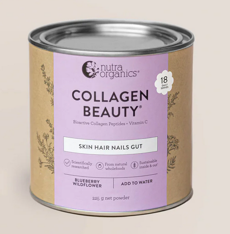 Nutra Organics Collagen Beauty Blueberry Wildflower 225g