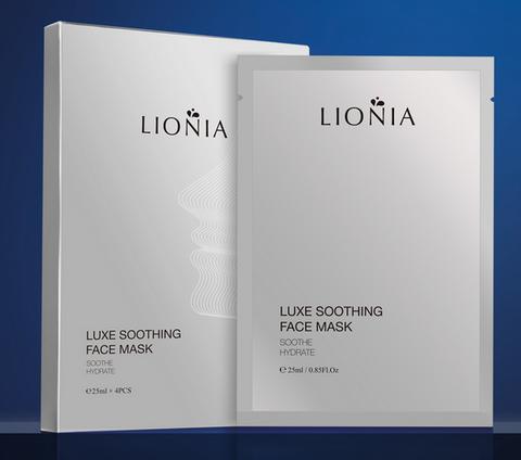 Lionia Luxe Soothing Face Mask 25mL x 4 Packs Lionia Luxe Soothing Face Mask 25mL x 4 Packs