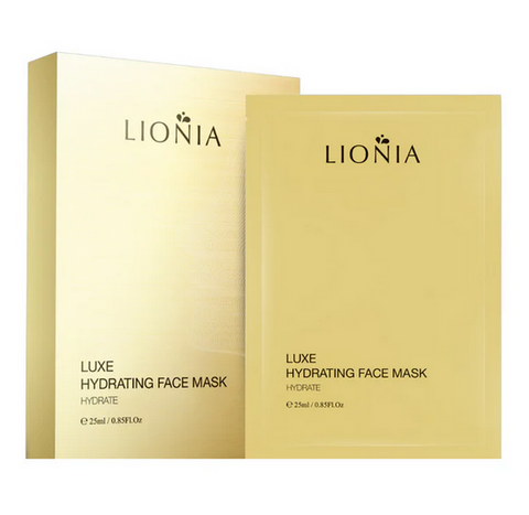 Lionia Luxe Hydrating Face Mask 25mL x 5 Pack Lionia Luxe Hydrating Face Mask 25mL x 5 Pack