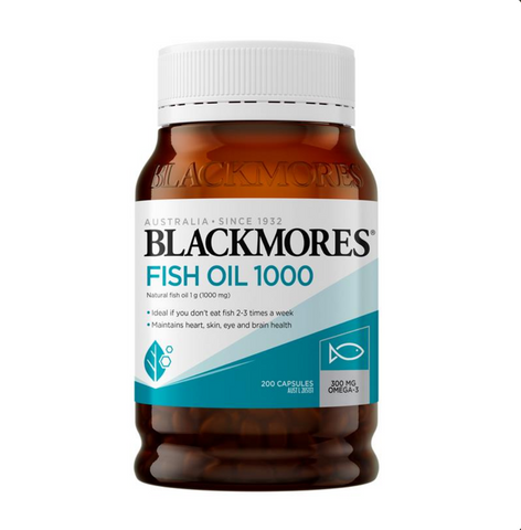 Blackmores Fish Oil 1000mg 200 Capsules Blackmores Fish Oil 1000mg 200 Capsules
