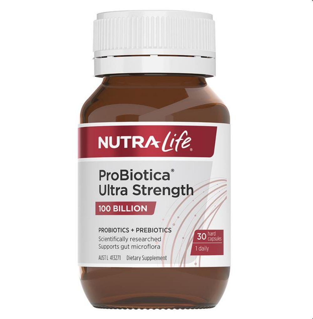 Nutra-life Probiotica Ultra Strength 100b 30 Capsules – Better Value 