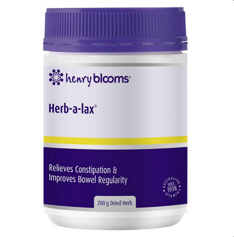 Henry Blooms Herb-a-Lax Blended Medicinal Herbs 200g Henry Blooms Herb-a-Lax Blended Medicinal Herbs 200g