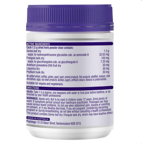 Henry Blooms Herb-a-Lax Blended Medicinal Herbs 200g Henry Blooms Herb-a-Lax Blended Medicinal Herbs 200g