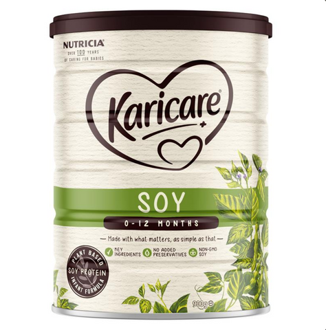 Karicare Soy Baby Infant Formula From Birth to 12 Months 900g Karicare Soy Baby Infant Formula From Birth to 12 Months 900g