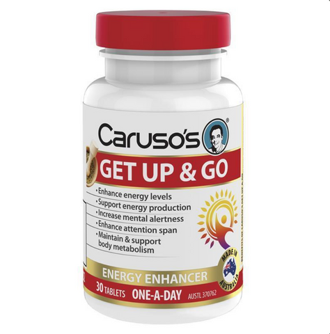 Caruso's Get Up & Go 30 Tablets Caruso's Get Up & Go 30 Tablets