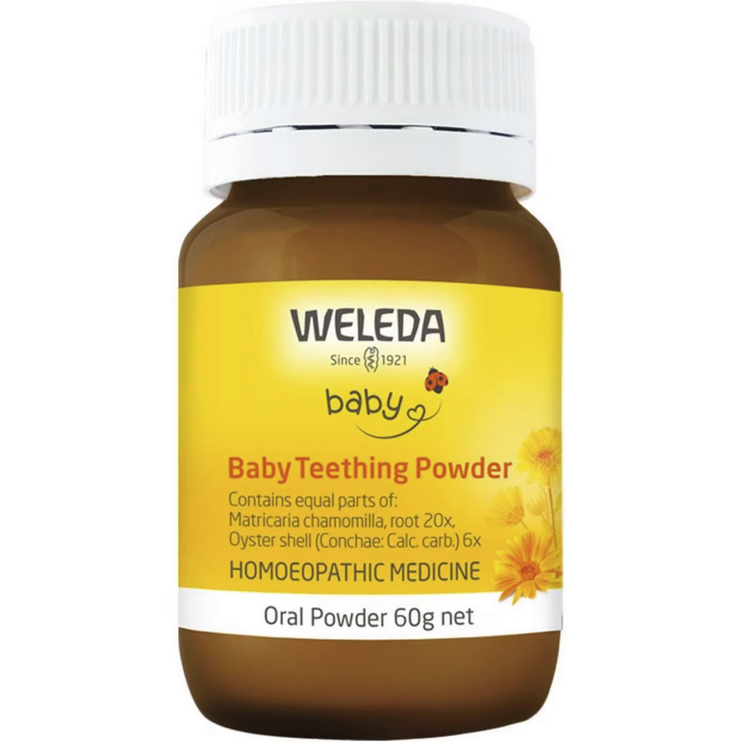 Weleda Baby Teething Powder Oral Powder 60g