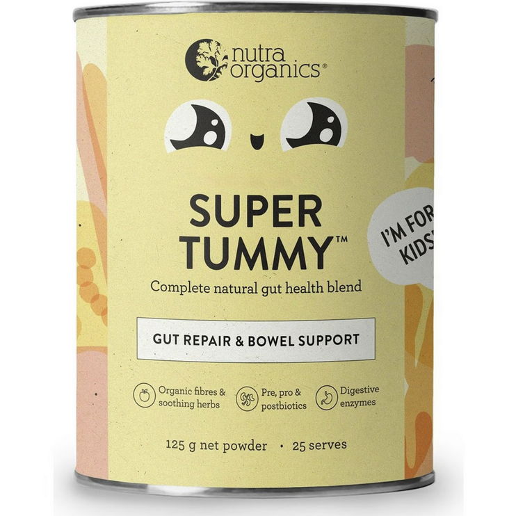 Nutra Organics Super Tummy Unflavoured 125g
