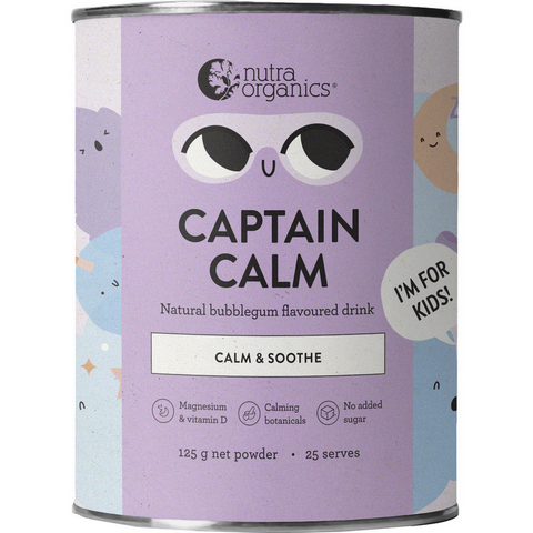 Nutra Organics Captain Calm 125g Nutra Organics Captain Calm 125g