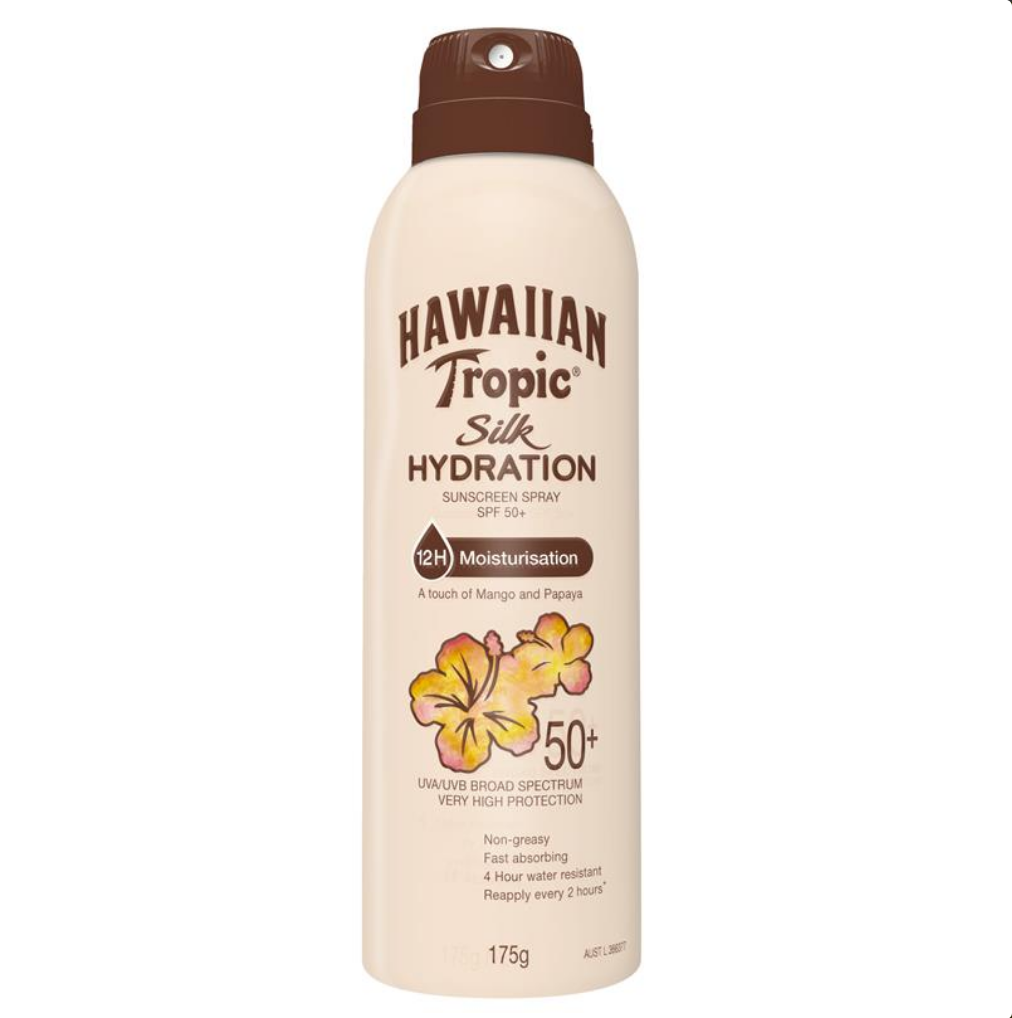 Hawaiian Tropic Silk Hydration Spray 50+ 175g