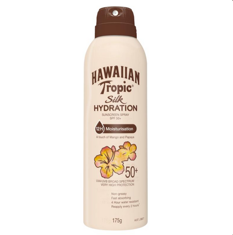 Hawaiian Tropic Silk Hydration Spray 50+ 175g Hawaiian Tropic Silk Hydration Spray 50+ 175g