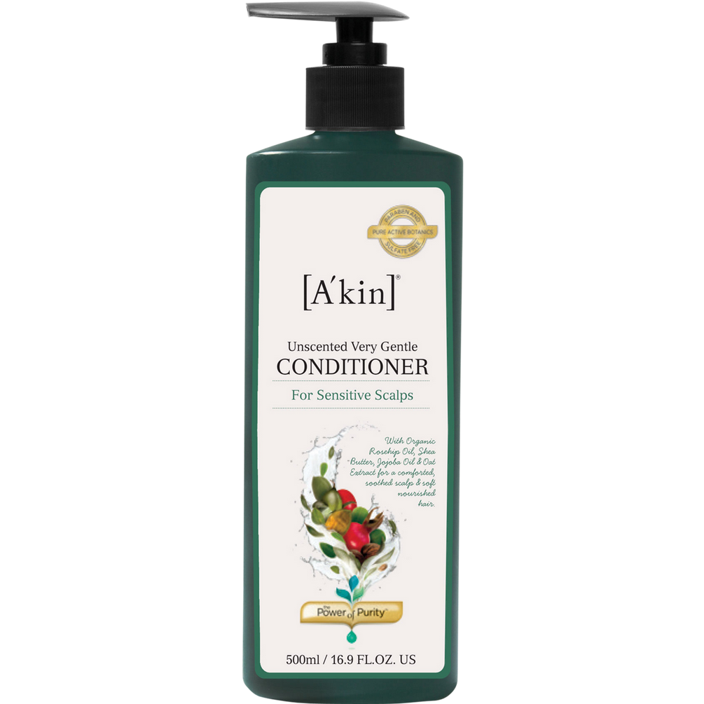 A'kin Unscented Very Gentle Conditioner 500mL