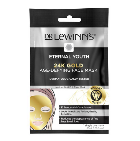 Dr LeWinn's Eternal Youth 24k Gold Sheet Mask 1 Mask Dr LeWinn's Eternal Youth 24k Gold Sheet Mask 1 Mask