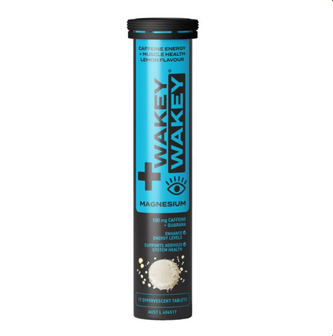 Wakey Wakey Caffeine PLUS Magnesium Effervescent Lemon Flavour 17 Tablets Wakey Wakey Caffeine PLUS Magnesium Effervescent Lemon Flavour 17 Tablets