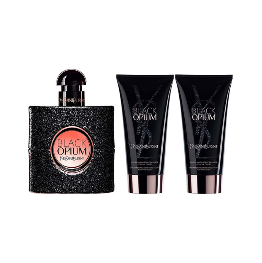 Yves Saint Laurent Black Opium Eau de Parfum 50mL 3 Piece Set Better Value Pharmacy