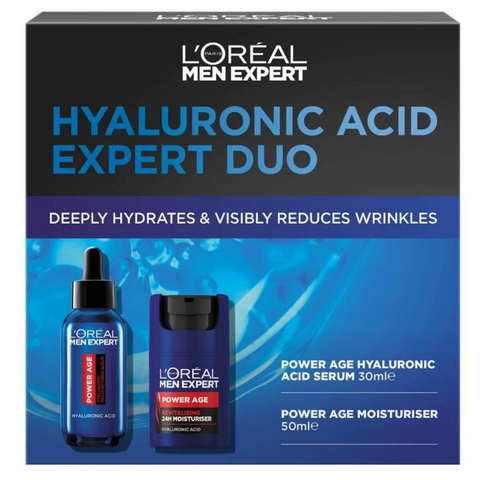 L'Oreal Paris Men Expert Power Hyaluronic Acid Expert Duo L'Oreal Paris Men Expert Power Hyaluronic Acid Expert Duo