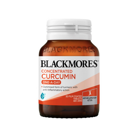 Blackmores Concentrated Curcumin One A Day 30 Tablets Blackmores Concentrated Curcumin One A Day 30 Tablets