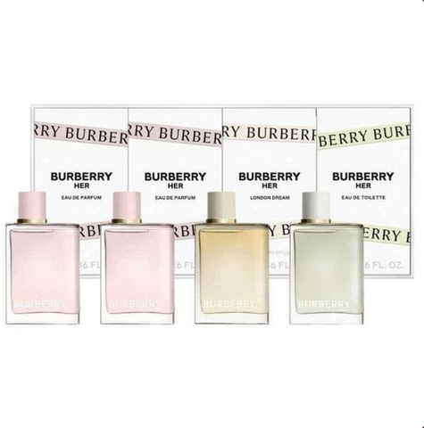 Burberry Her by Burberry 4 Piece Set For Women Burberry Her by Burberry 4 Piece Set For Women