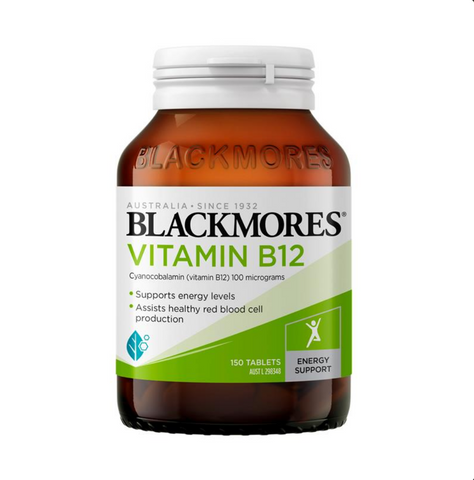 Blackmores B12 100MCG 150 Tablets Blackmores B12 100MCG 150 Tablets