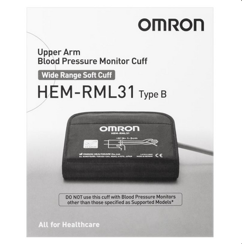 Omron Blood Pressure Cuff HEM-RML31 Medium/Large (22-42cm) Omron Blood Pressure Cuff HEM-RML31 Medium/Large (22-42cm)