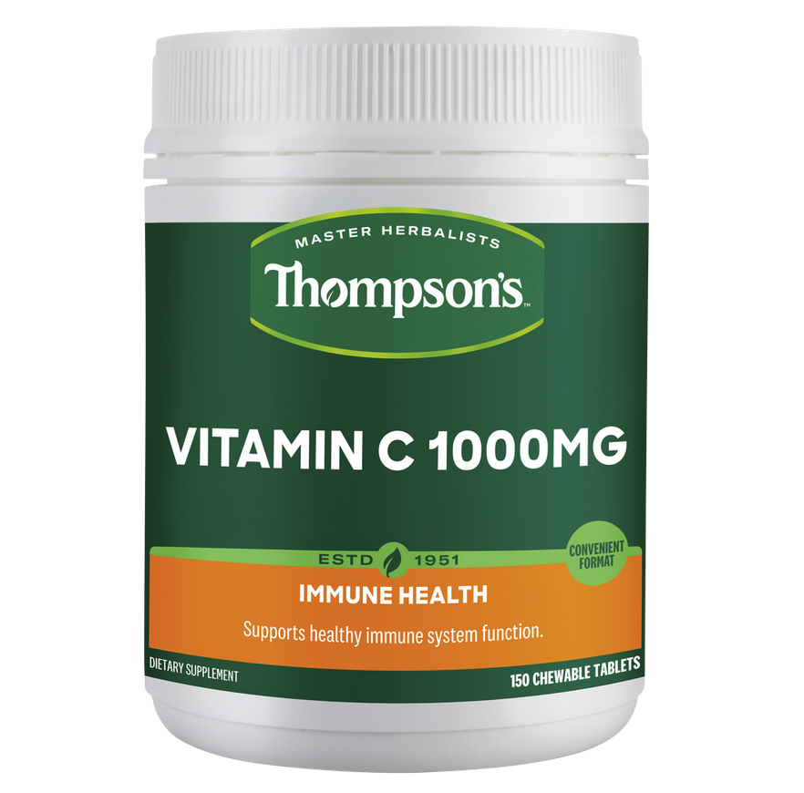 Thompson's Vitamin C Chewable 1000mg 150 Tablets