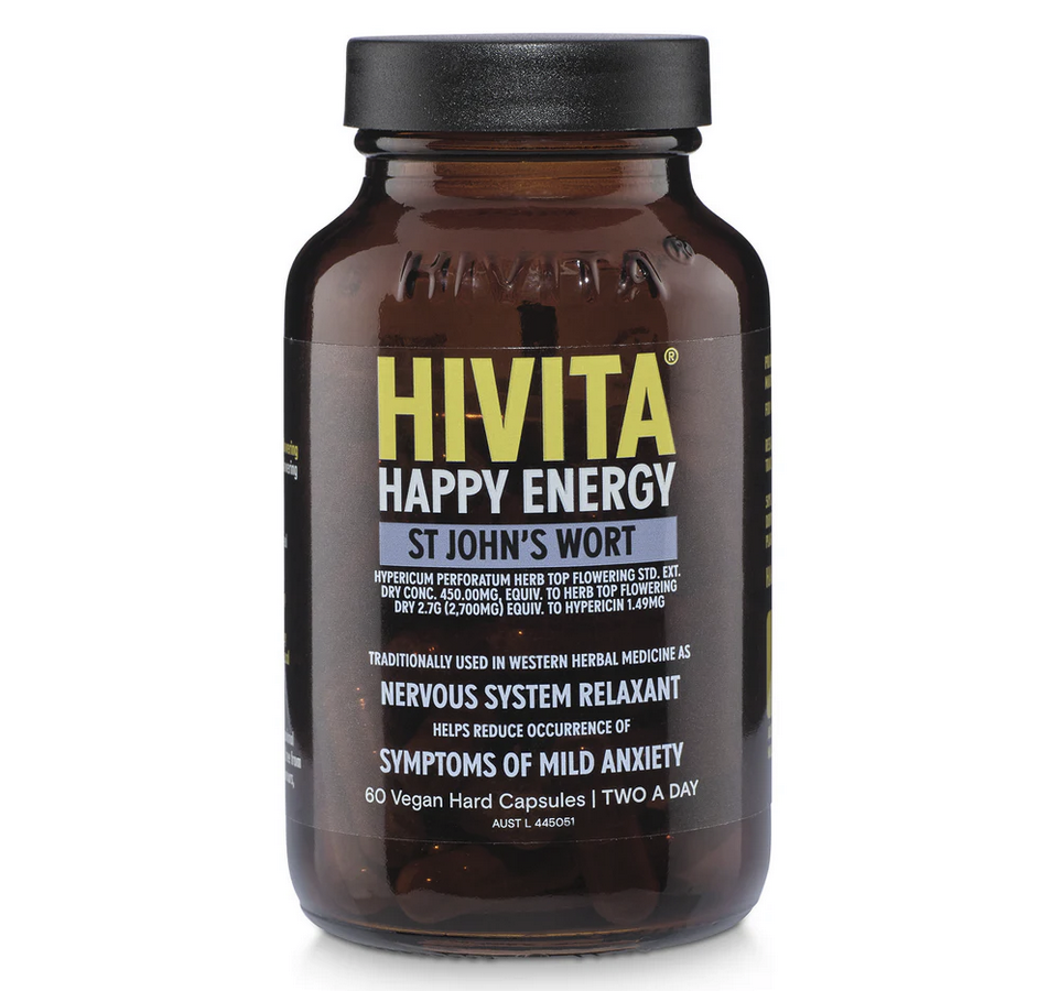 Hivita Happy Energy St John's Wort 60 Capsules