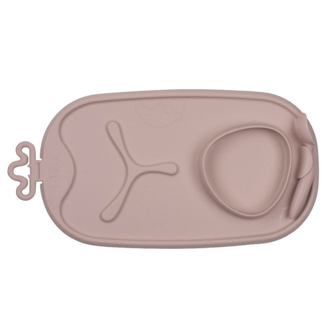 B.Box Roll + Go Mealtime Mat - Blush B.Box Roll + Go Mealtime Mat - Blush