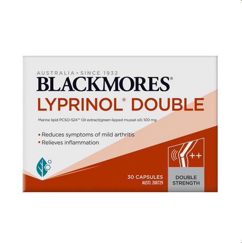 Blackmores Lyprinol Double 30 Capsules Blackmores Lyprinol Double 30 Capsules