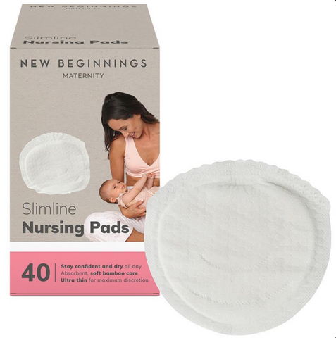 New Beginnings Ultra Thin Slimline Disposable Breast Pad 40 Pack New Beginnings Ultra Thin Slimline Disposable Breast Pad 40 Pack