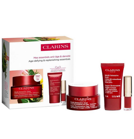 CLARINS Age-Defying & Replenishing Essentials Set CLARINS Age-Defying & Replenishing Essentials Set